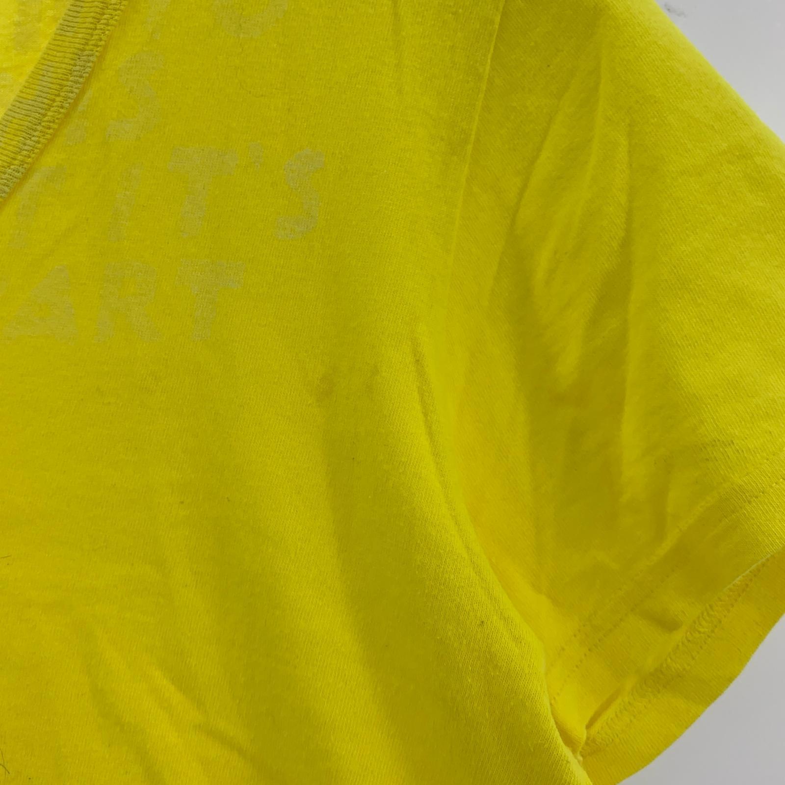 半袖Tシャツ MAISON MARTIN MARGIELA ここのえ期 エイズTEE S S イエロー