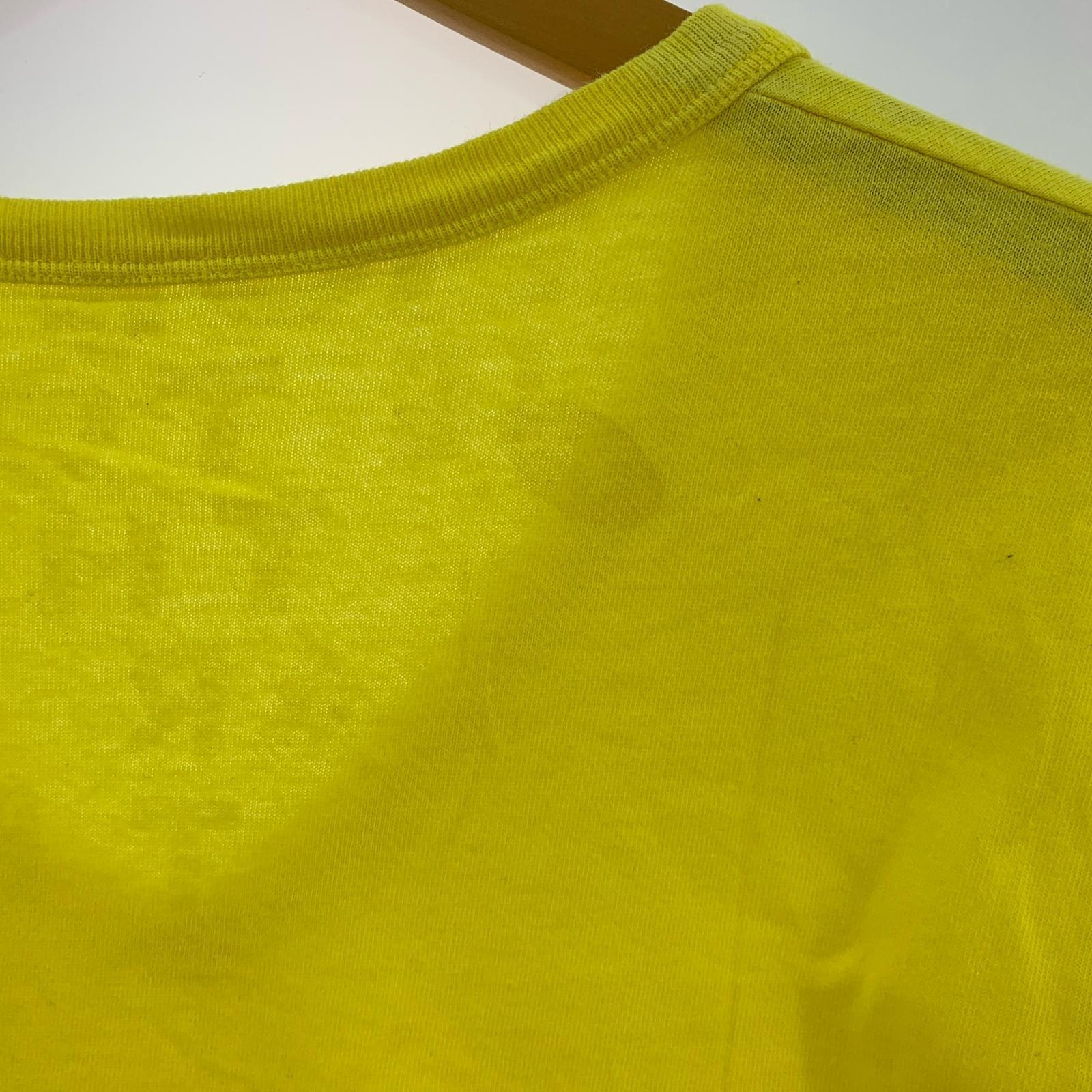 半袖Tシャツ MAISON MARTIN MARGIELA ここのえ期 エイズTEE S S イエロー