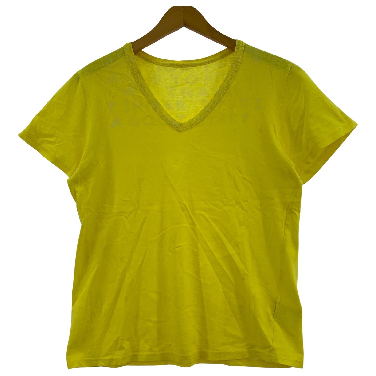 半袖Tシャツ MAISON MARTIN MARGIELA ここのえ期 エイズTEE S S イエロー