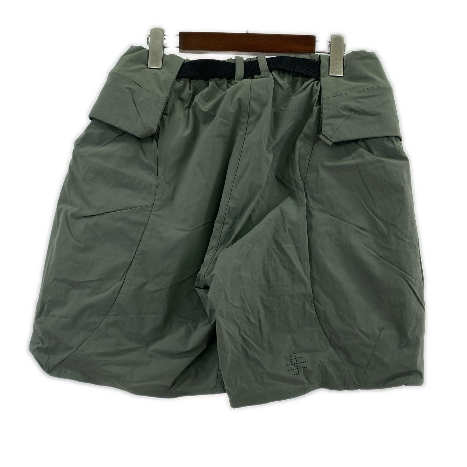 ショートパンツ alk phenix ZAK SHORTS 灰緑(S) S