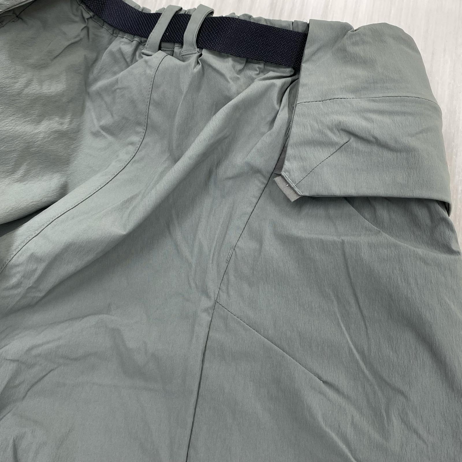 ショートパンツ alk phenix ZAK SHORTS 灰緑(S) S