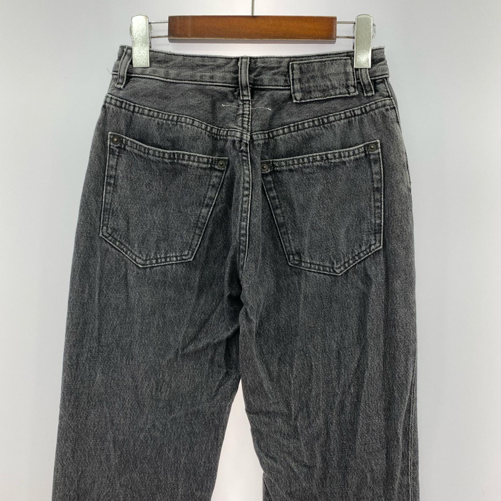 デニムパンツ 19s/s STRAIGHT DENIM PANTS ブラック