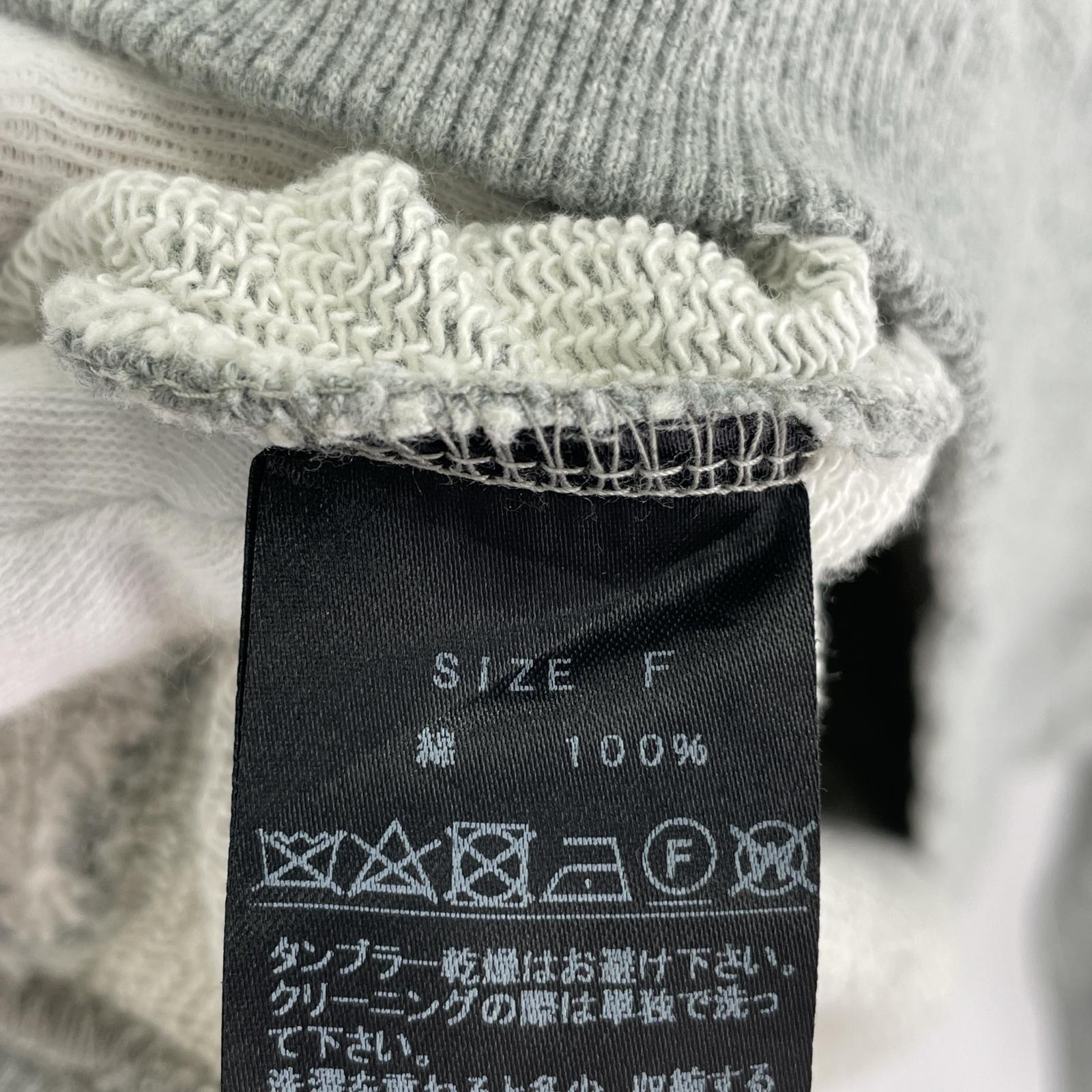 スウェット カレッジ GRY F フリー グレー