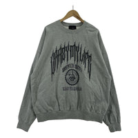 スウェット カレッジ GRY F フリー グレー