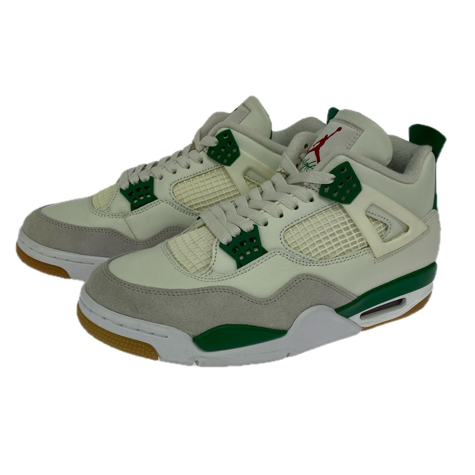 スニーカー AIR JORDAN 4 RETRO SP PINE GREEN 26.5cm (US8 1/2 UK8 EU43)