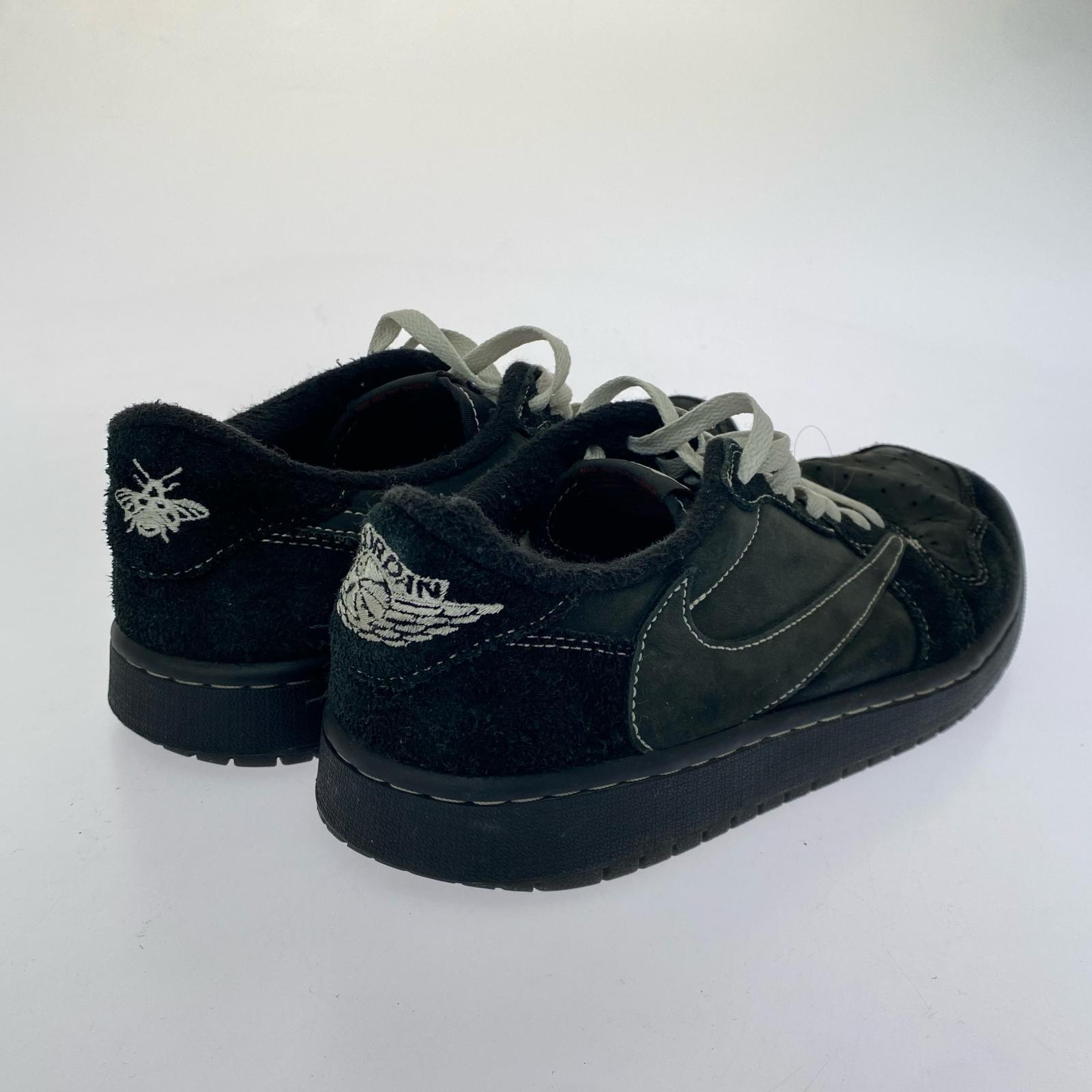 スニーカー TRAVIS SCOTT AJ1 LOW OG SPDM7866-001 27.5cm (US9 1/2 UK9 EU45) ブラック