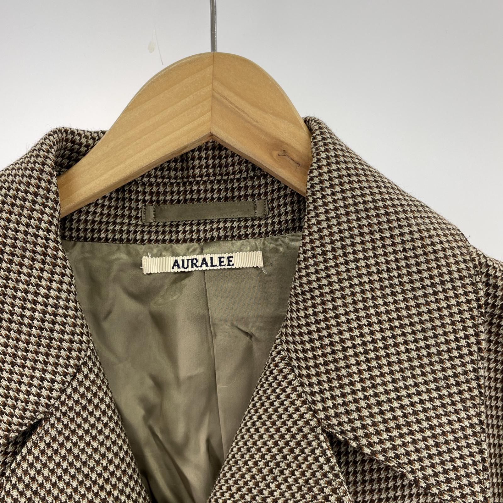ジャケット 18AW DOUBLE FACE CHECK LONG COAT 3 3