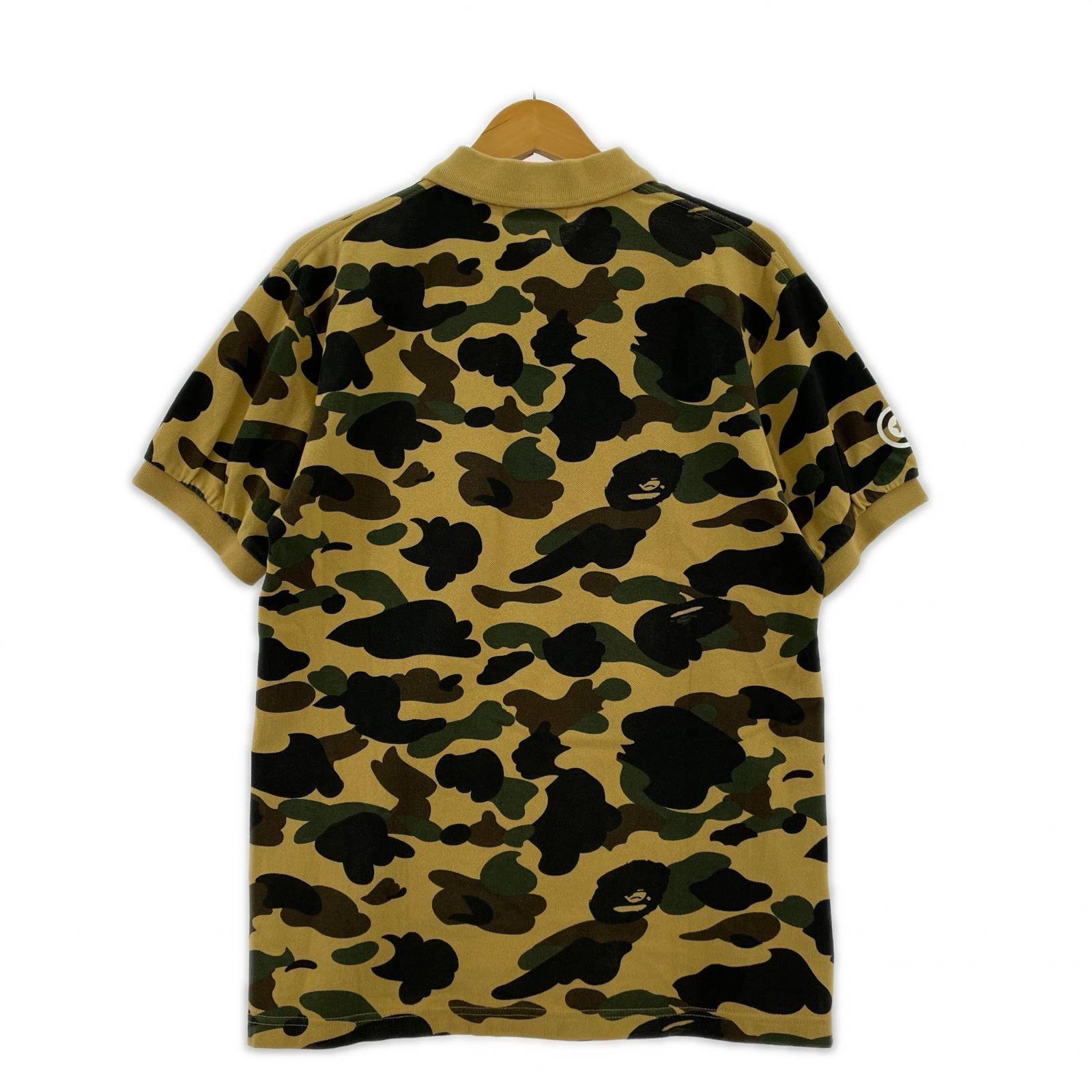 ポロシャツ カモ柄 シャーク ポロ (L) L