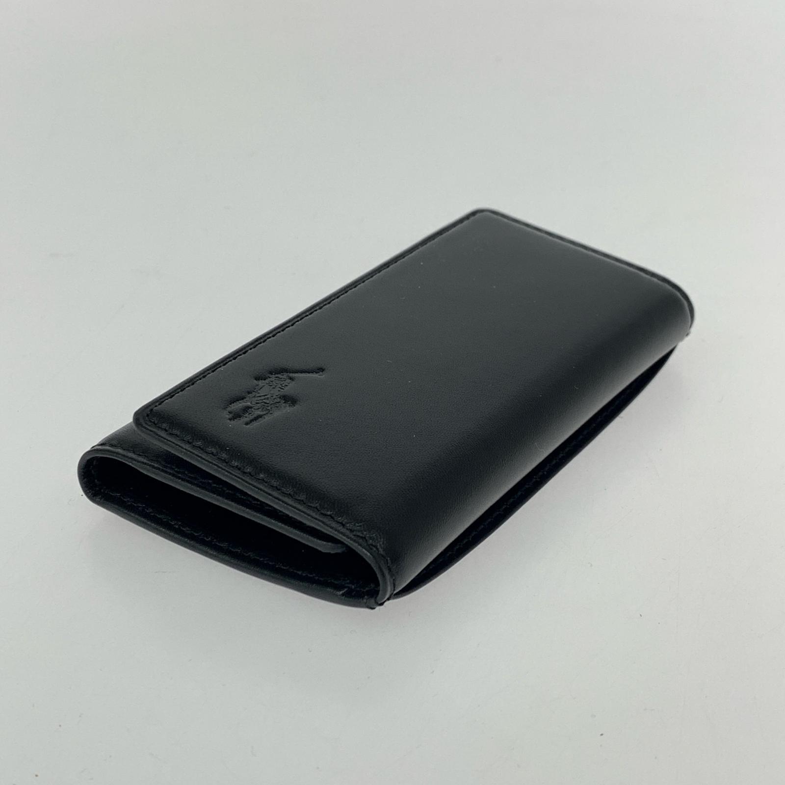 その他アクセサリー レザーキーケース ブラック