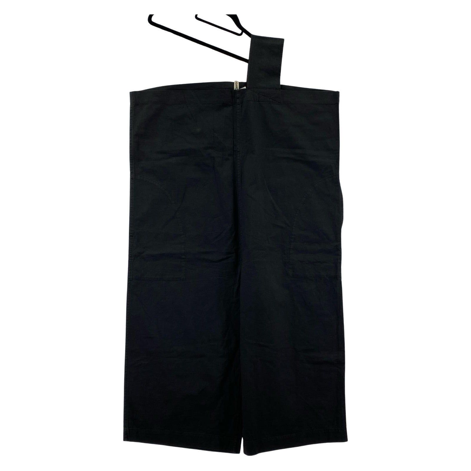 パンツ COMME des GARCONS 80s 本ライン ワンショルダー サロペット ブラック ブラック