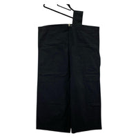 パンツ COMME des GARCONS 80s 本ライン ワンショルダー サロペット ブラック ブラック