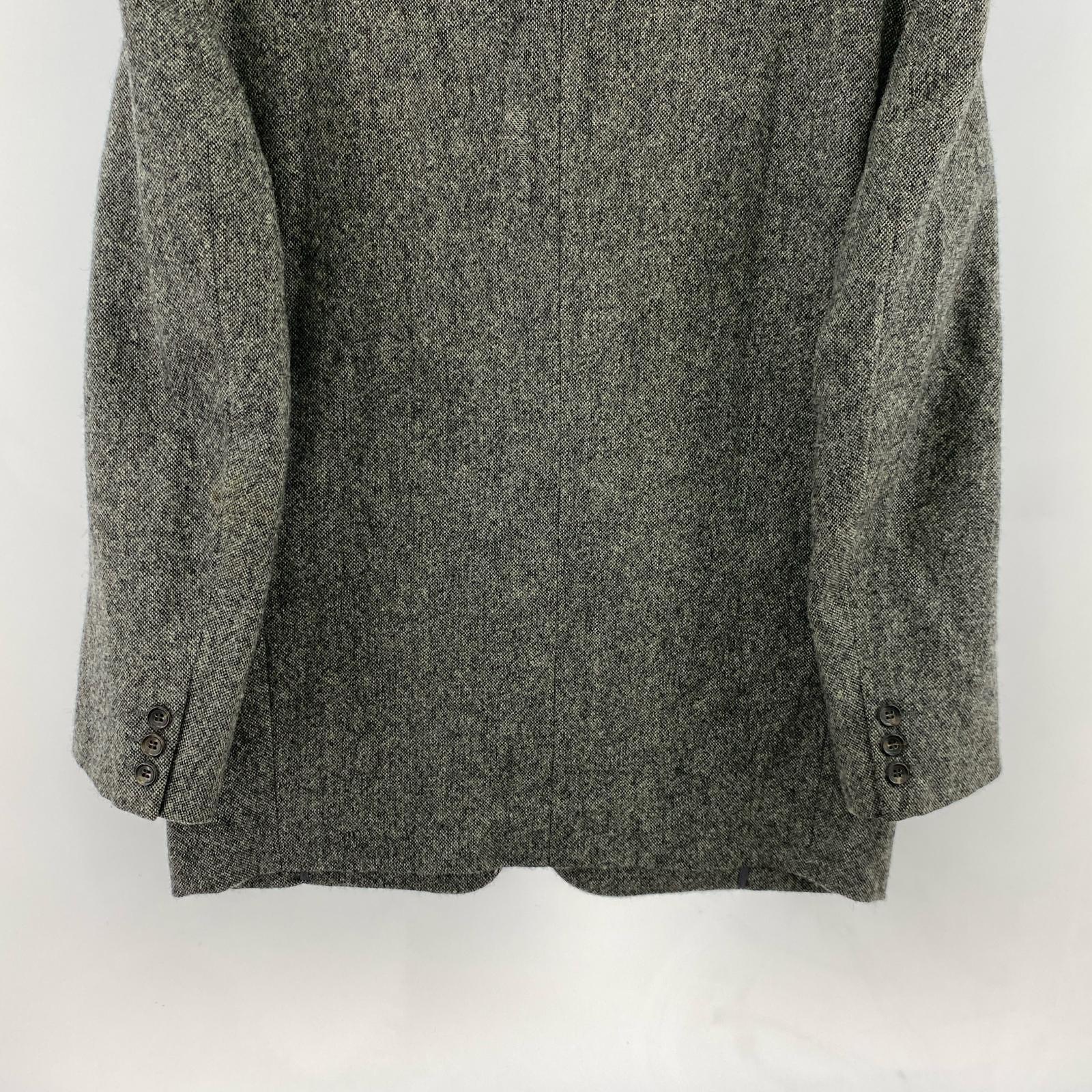 ジャケット COMME des GARCONS HOMME 80s デカオム ツイードジャケット S グレー S グレー