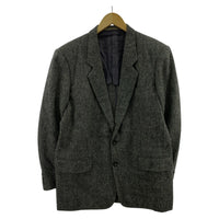 ジャケット COMME des GARCONS HOMME 80s デカオム ツイードジャケット S グレー S グレー