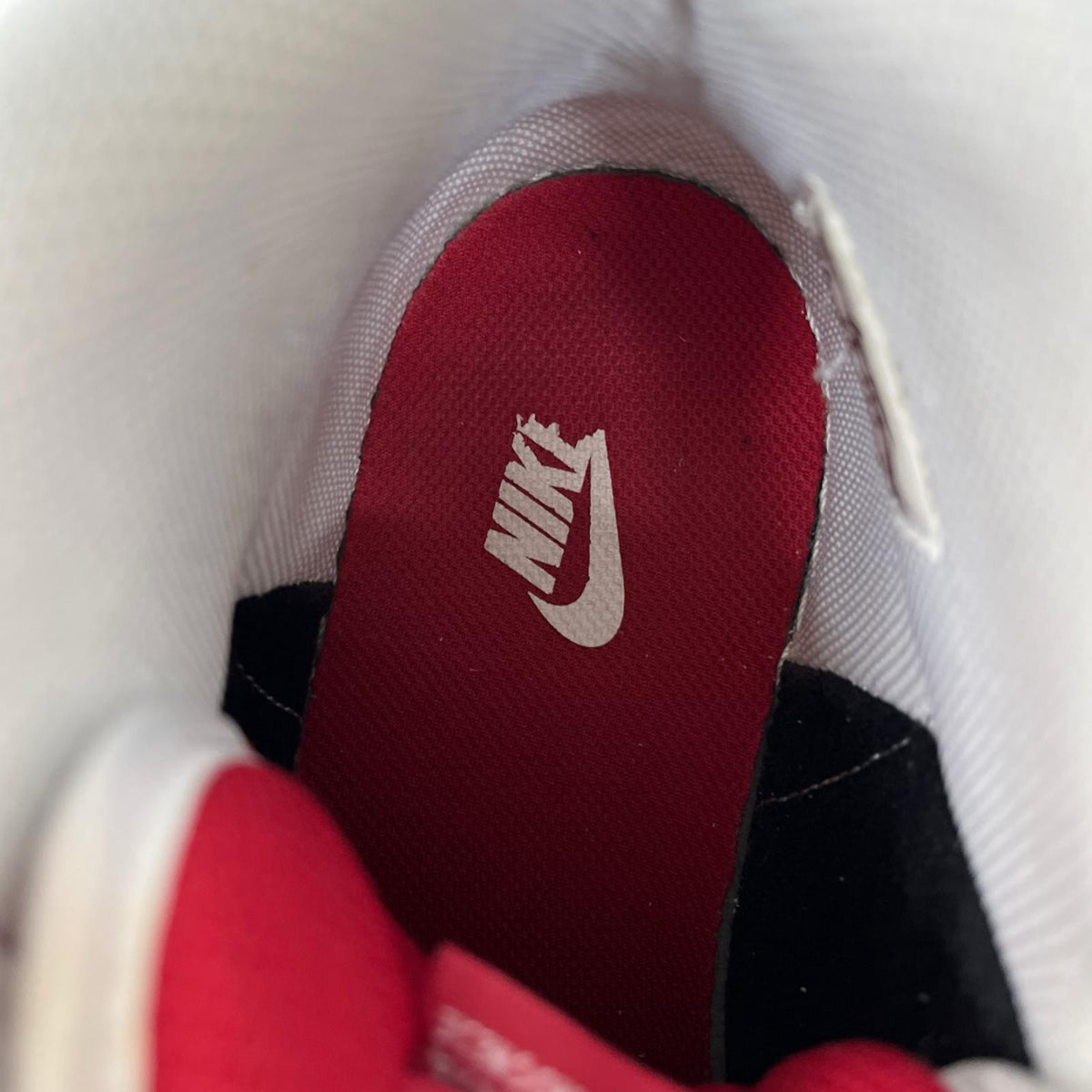 スニーカー BIG NIKE HIGH 赤 338608-610 28.5cm (US10 1/2 UK10 EU47) レッド