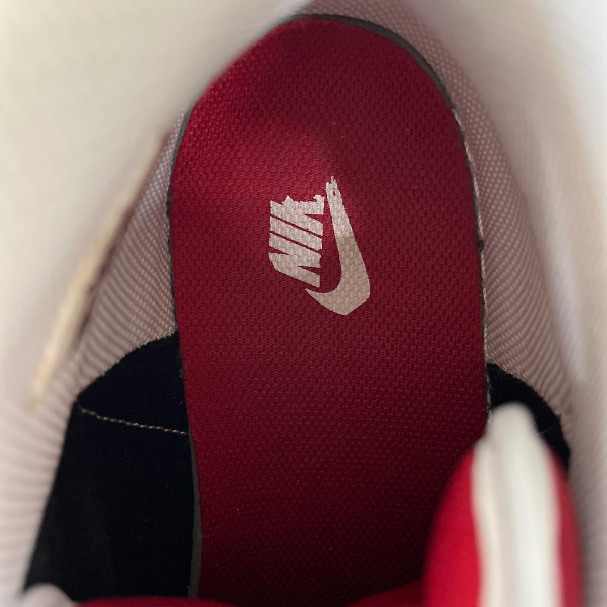 スニーカー BIG NIKE HIGH 赤 338608-610 28.5cm (US10 1/2 UK10 EU47) レッド