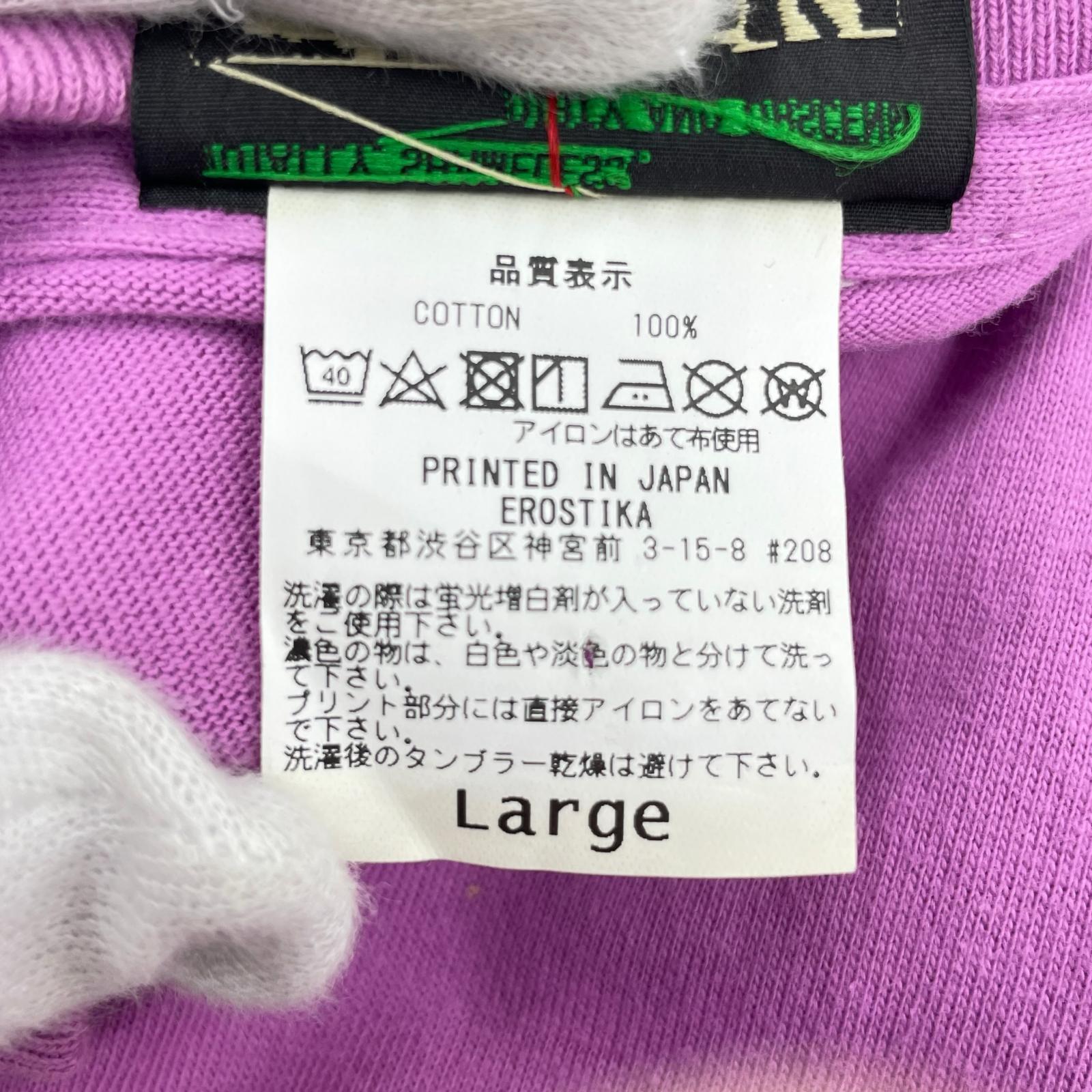 半袖Tシャツ EROSTIKA/STREET FIGHTER/L/パープル L パープル