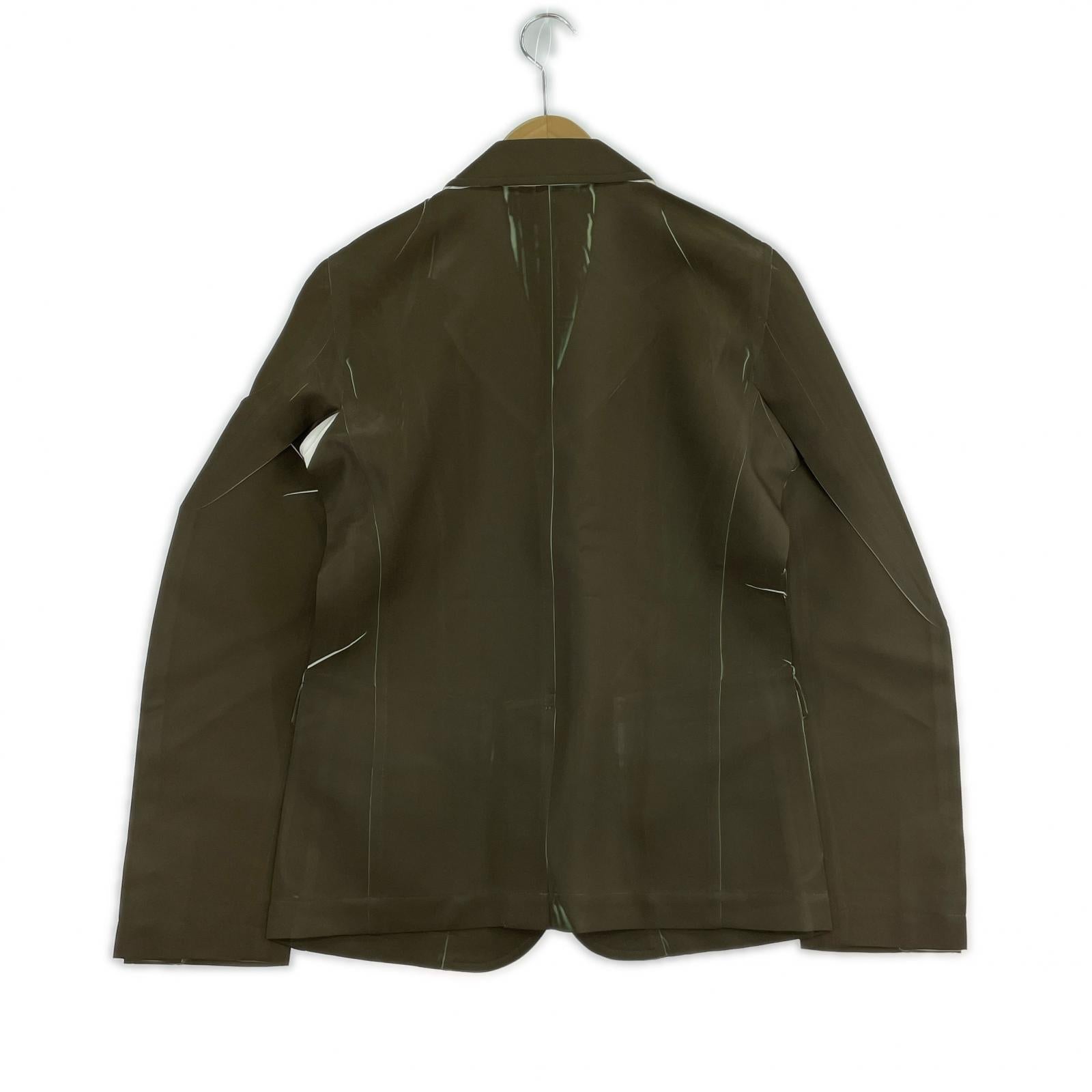 ジャケット SHIRT 25SS カッティング ジャケット XS ブラウン ブラウン