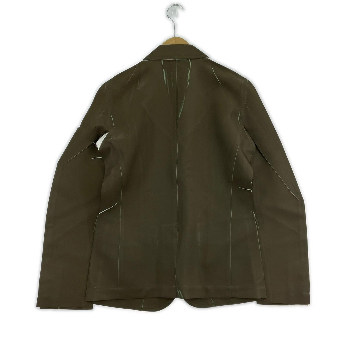 ジャケット SHIRT 25SS カッティング ジャケット XS ブラウン ブラウン