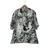 半袖シャツ ×GHOST IN THE SHELL HAWAIIAN SHIRT 白 L L ホワイト