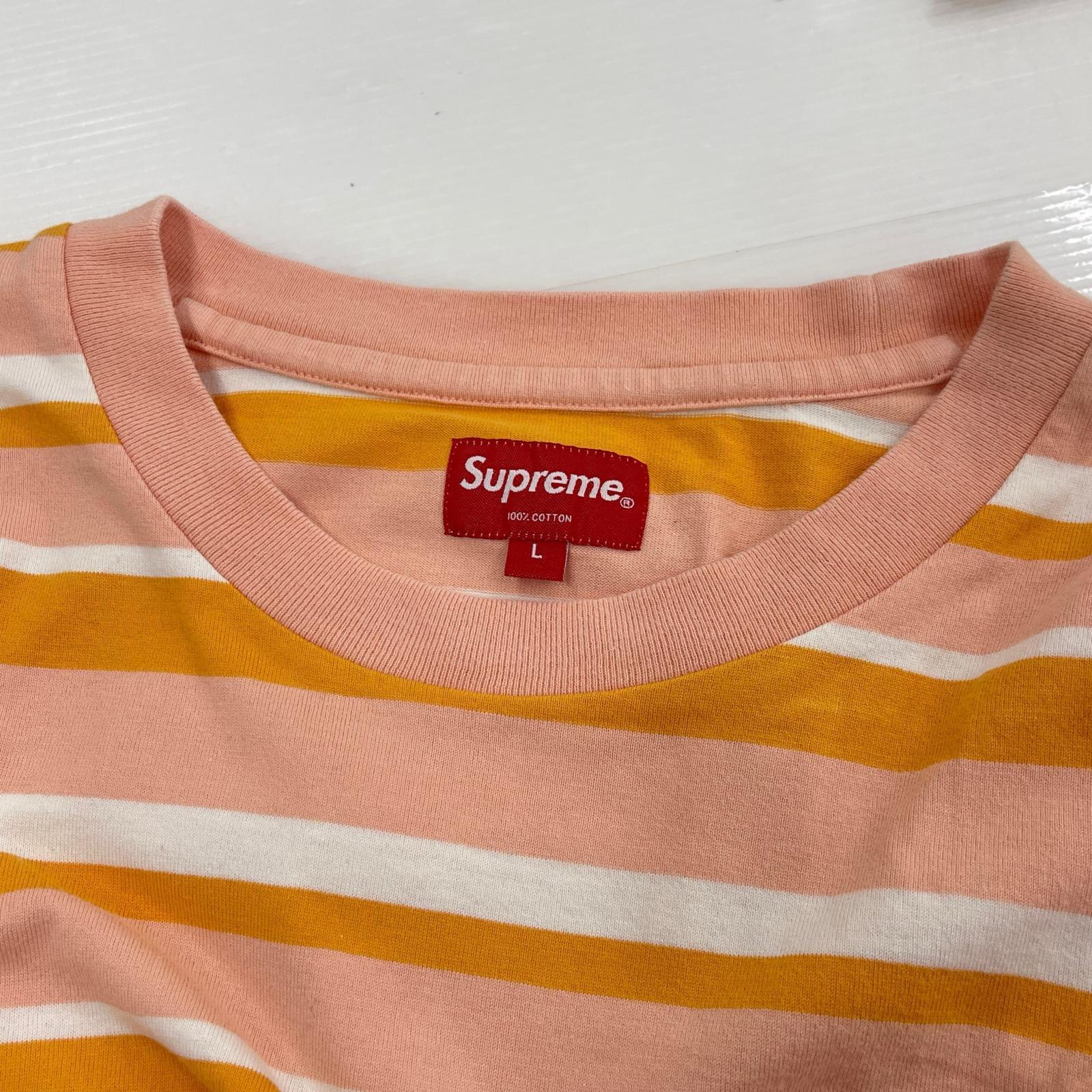 半袖Tシャツ 20SS Blocked Stripe S/S Tee Tシャツ(L) L