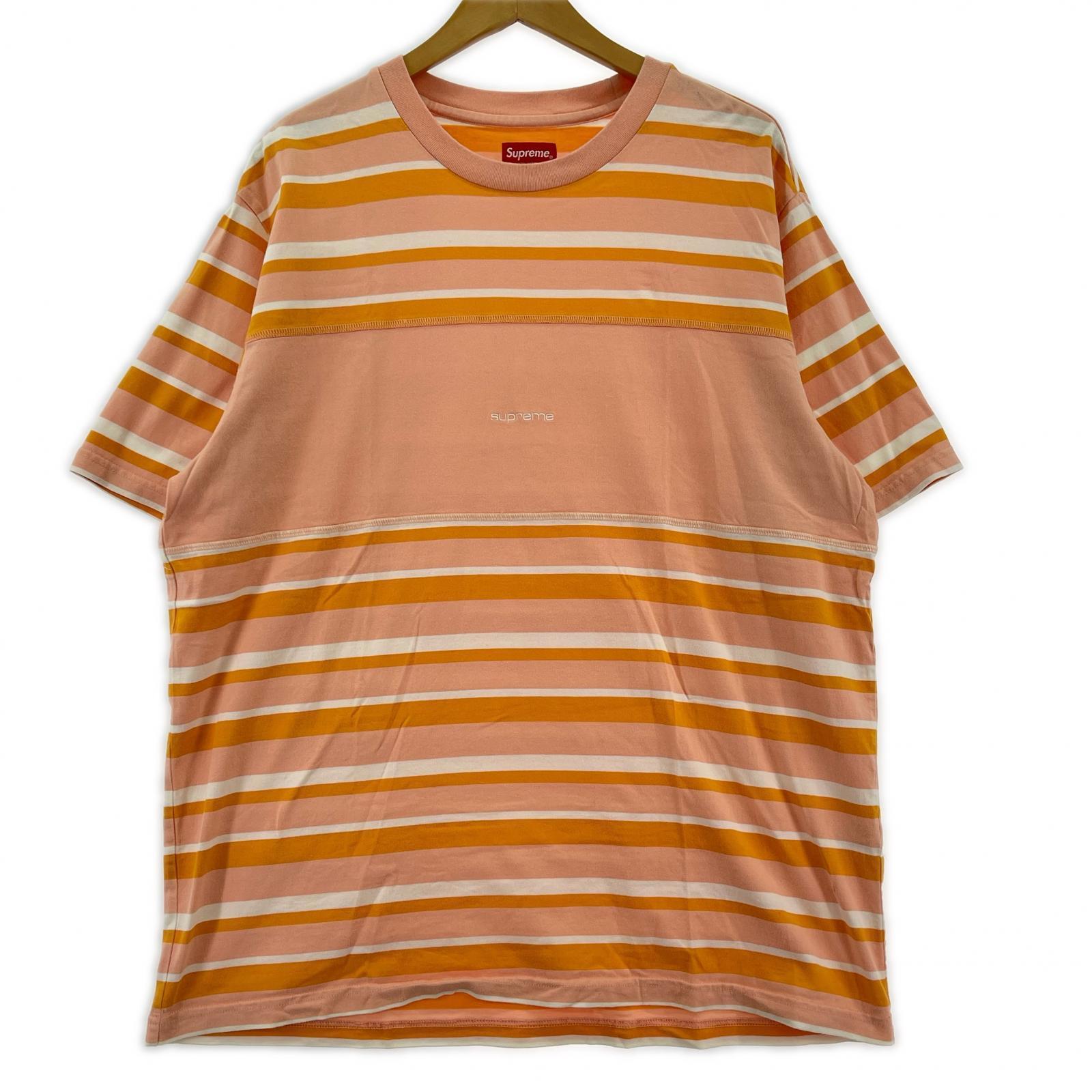 半袖Tシャツ 20SS Blocked Stripe S/S Tee Tシャツ(L) L