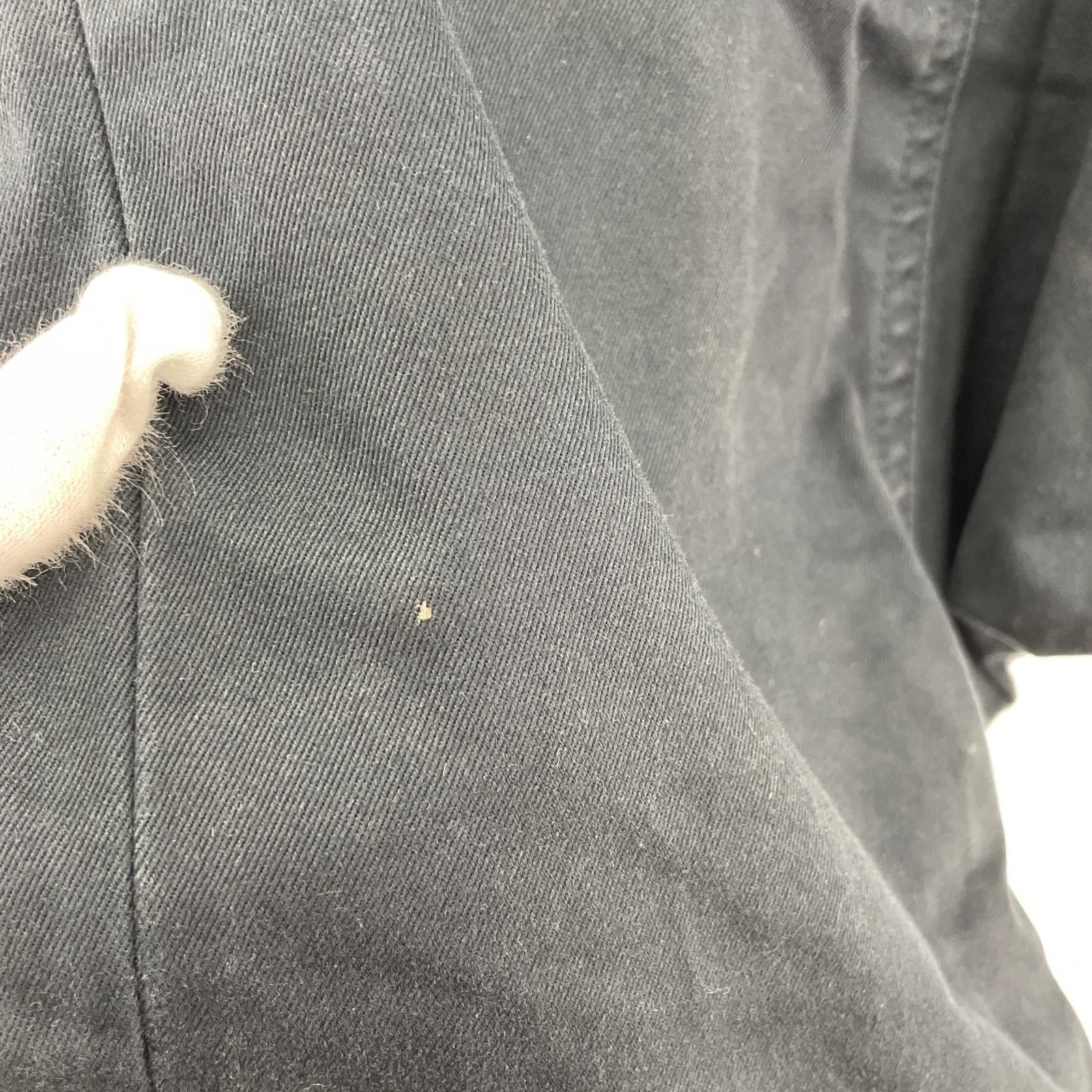 パンツ サルエルワークパンツ 黒 S ネイビー