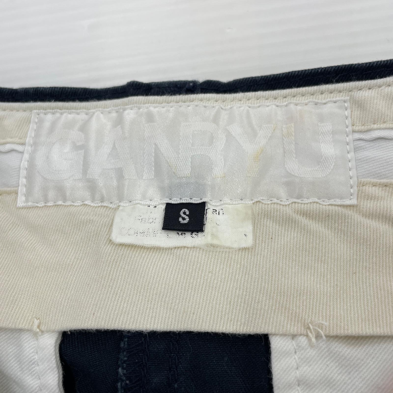 パンツ サルエルワークパンツ 黒 S ネイビー