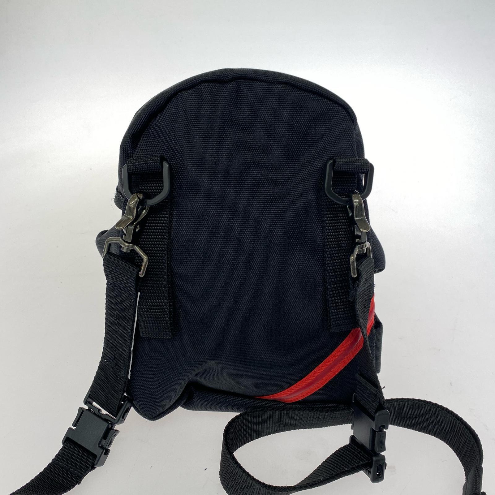 ショルダーバッグ CUMALICE POUCH ベアポーチ ナイロン 黒 ブラック