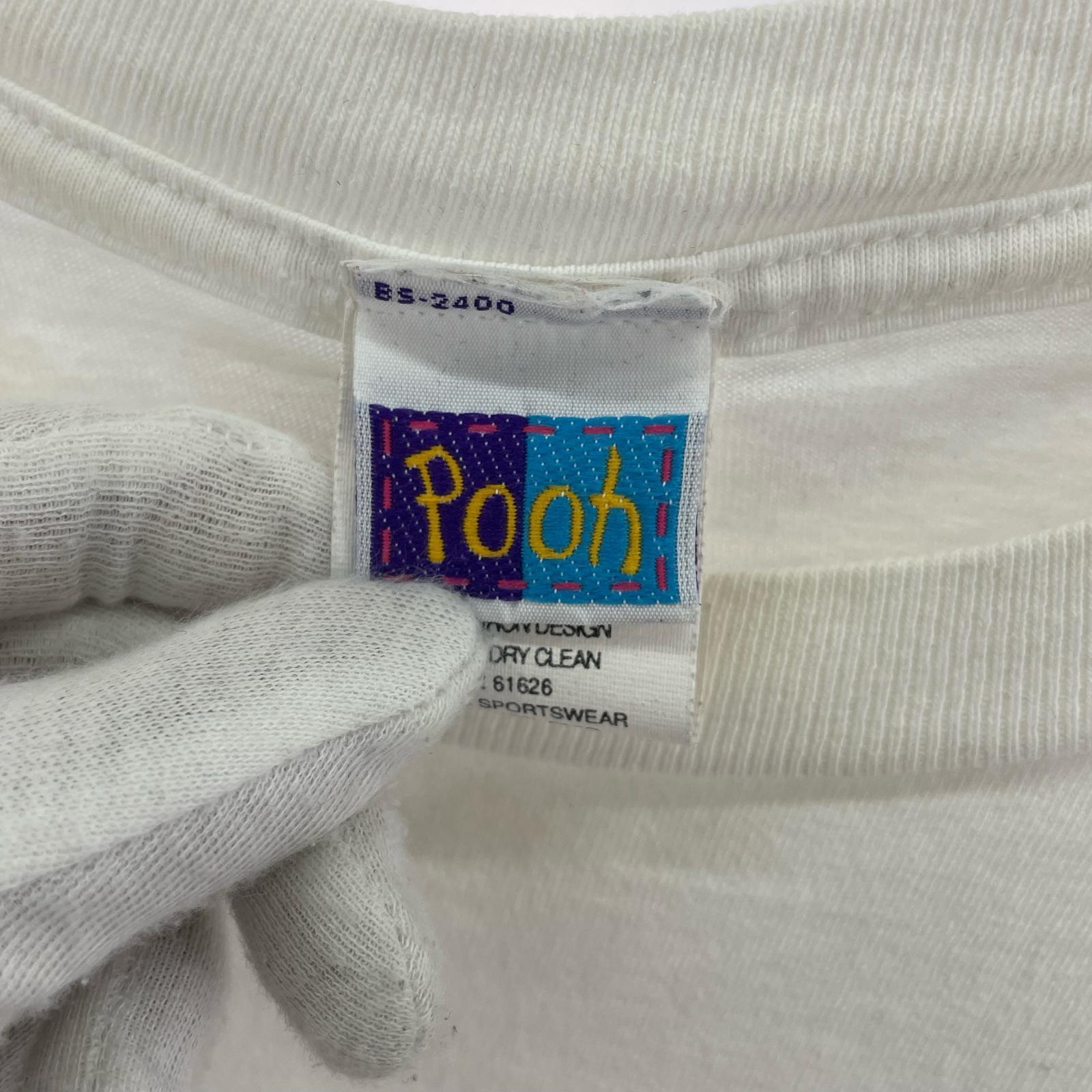 半袖Tシャツ Pooh プーさん 白 XL ホワイト