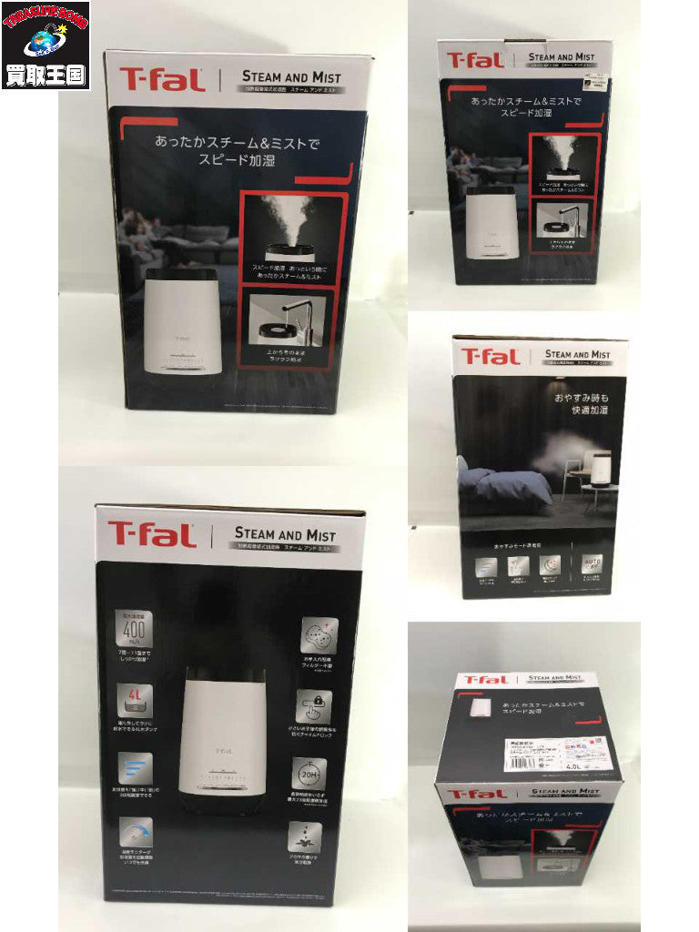 T-Fal 超音波加湿器 HD3040J0 HD3040J0 暖房器具