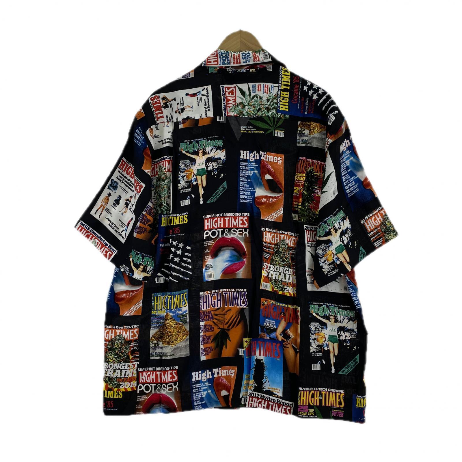 半袖シャツ HIGH TIMES Magazine HAWAIIAN SHIRT/XL