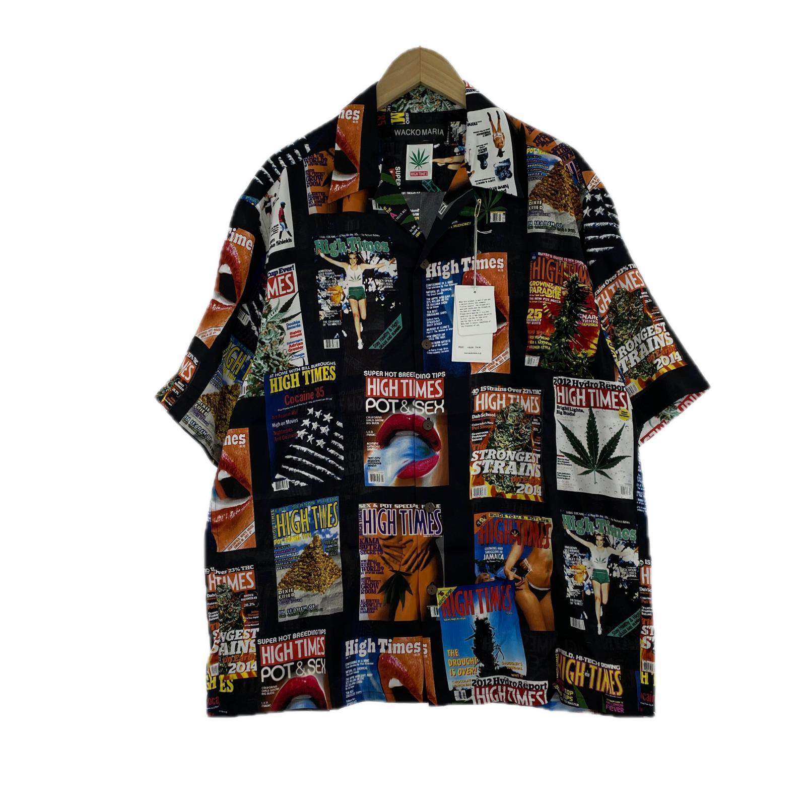 半袖シャツ HIGH TIMES Magazine HAWAIIAN SHIRT/XL