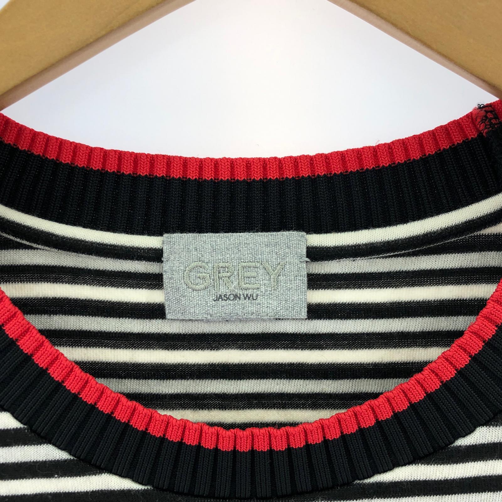 ワンピース GREY JASON WU/ボーダー/BLK M