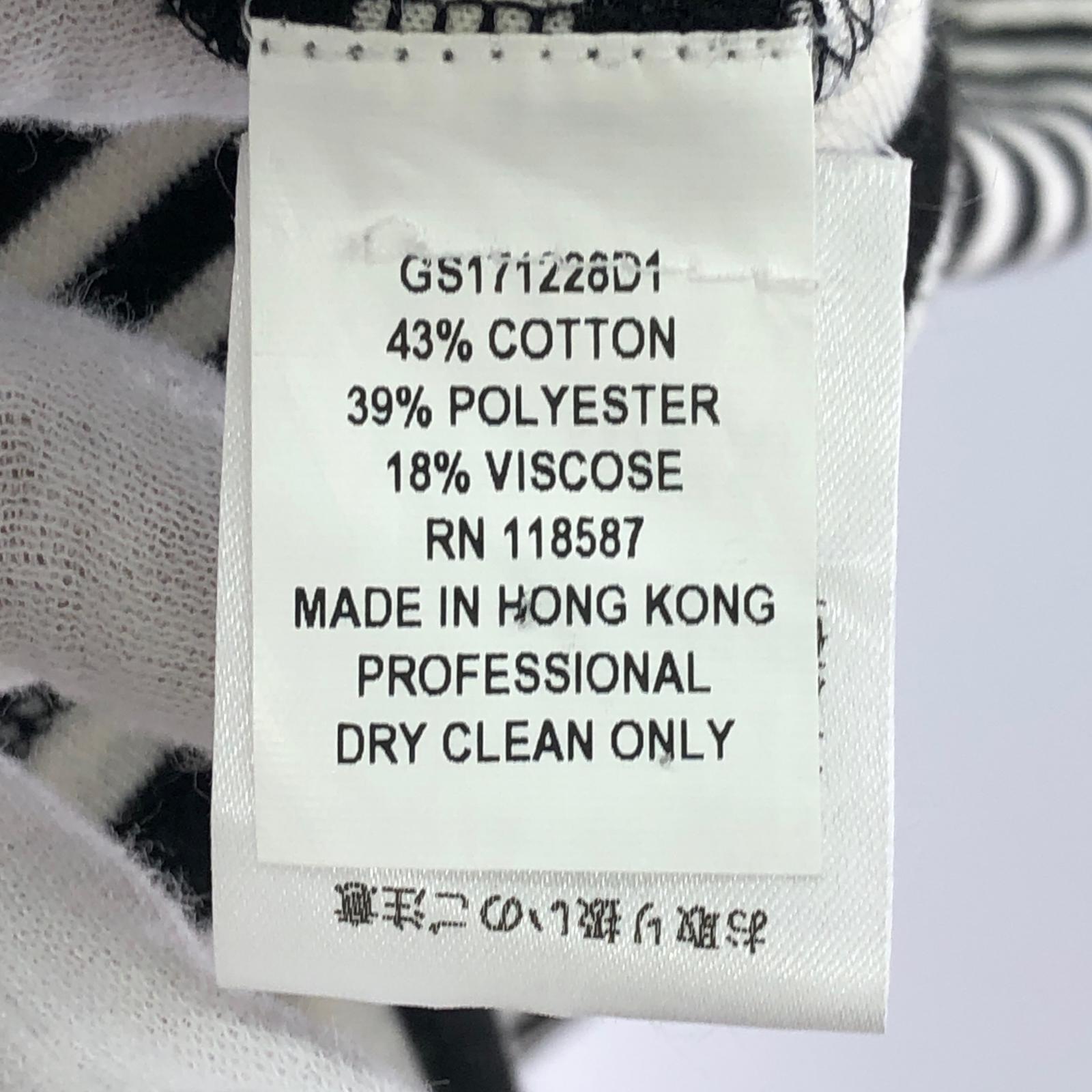 ワンピース GREY JASON WU/ボーダー/BLK M