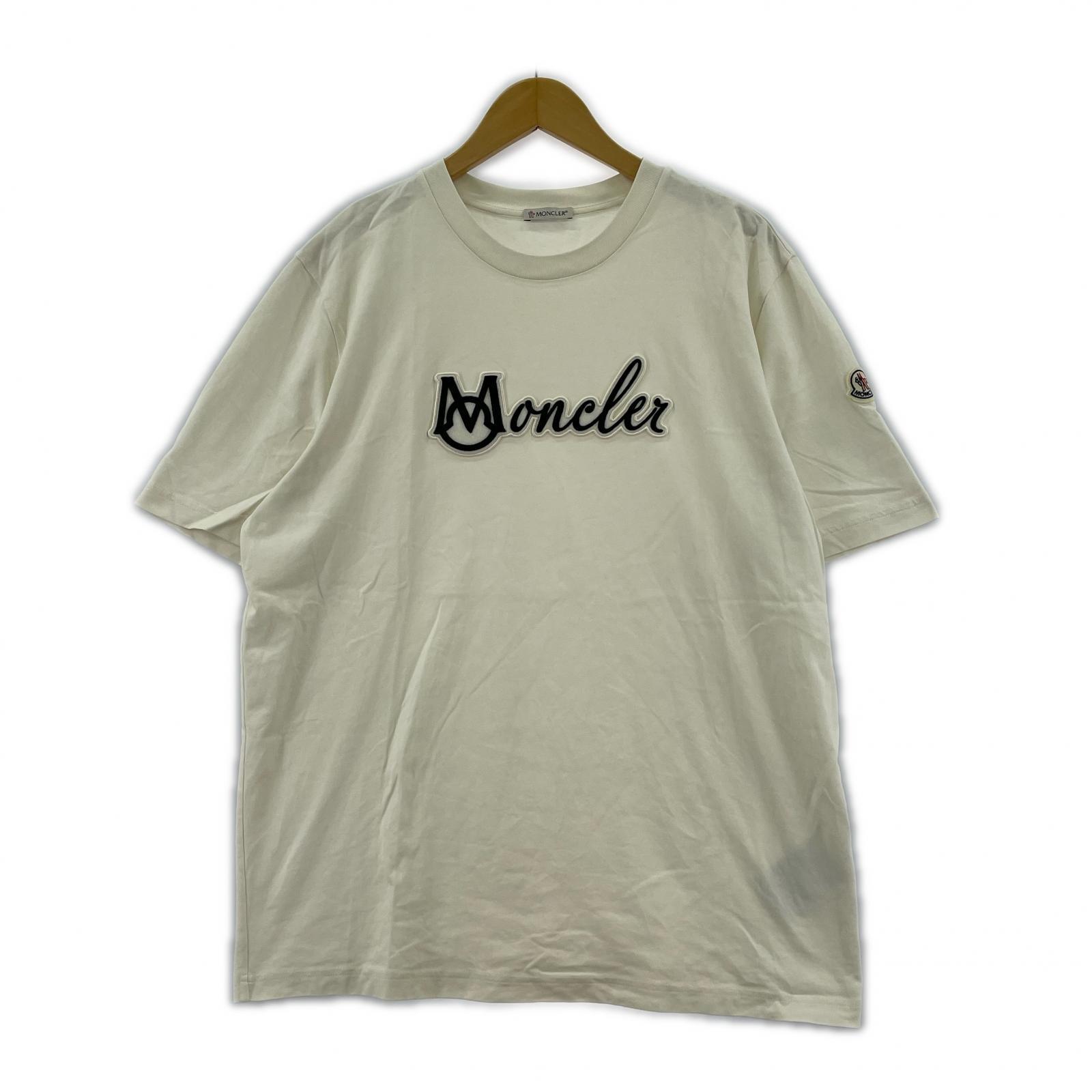 その他トップス MONCLER Tシャツ ホワイト L K10918C00011 89AJS L ホワイト