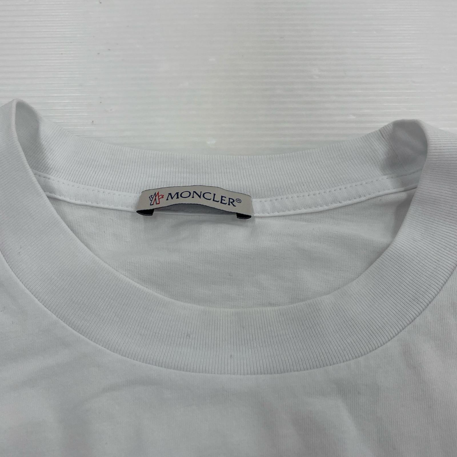 その他トップス MONCLER Tシャツ ホワイト M J10918C00025 829H8 M ホワイト