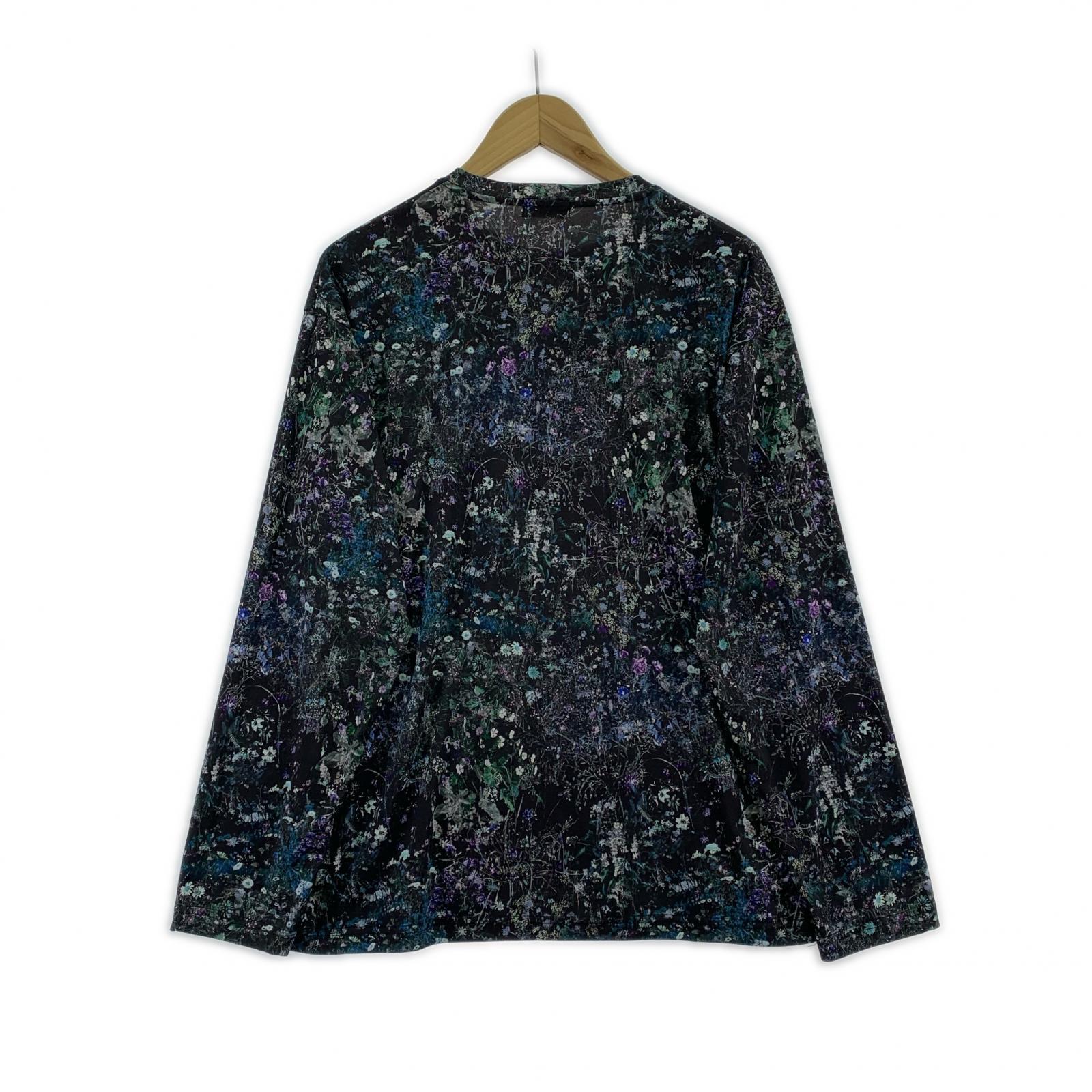 長袖Tシャツ LAD MUSICIAN 21SS ESTER SMOOTH INKJET SMALL FLOWER TEE 2121-708 SAMPLE (44) 44
