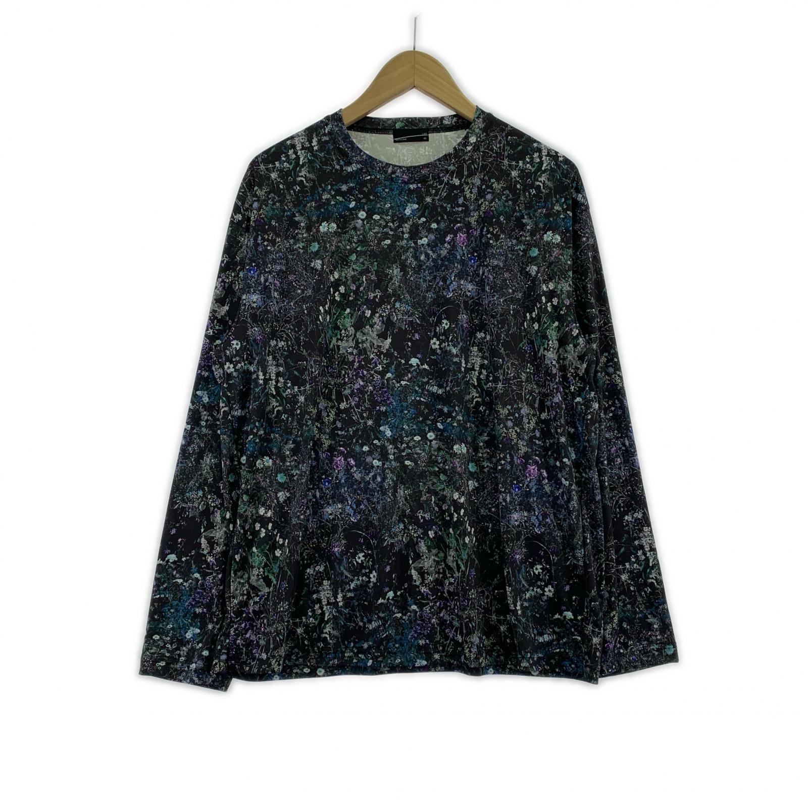 長袖Tシャツ LAD MUSICIAN 21SS ESTER SMOOTH INKJET SMALL FLOWER TEE 2121-708 SAMPLE (44) 44