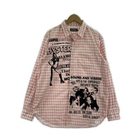 長袖シャツ 02253AH01 BAD GIRL CLUB L ピンク白 L