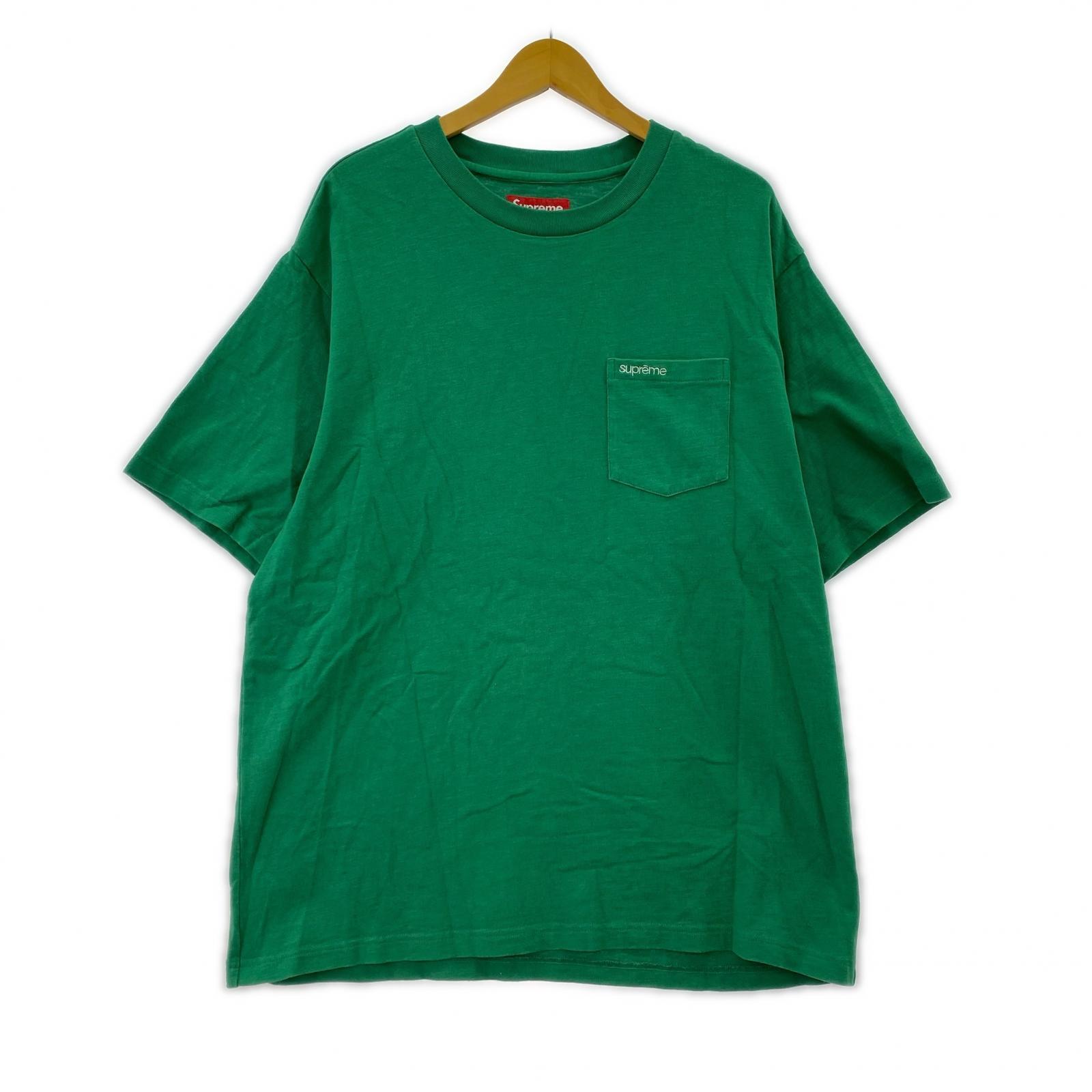 半袖Tシャツ Pocket Tee 緑(L) L