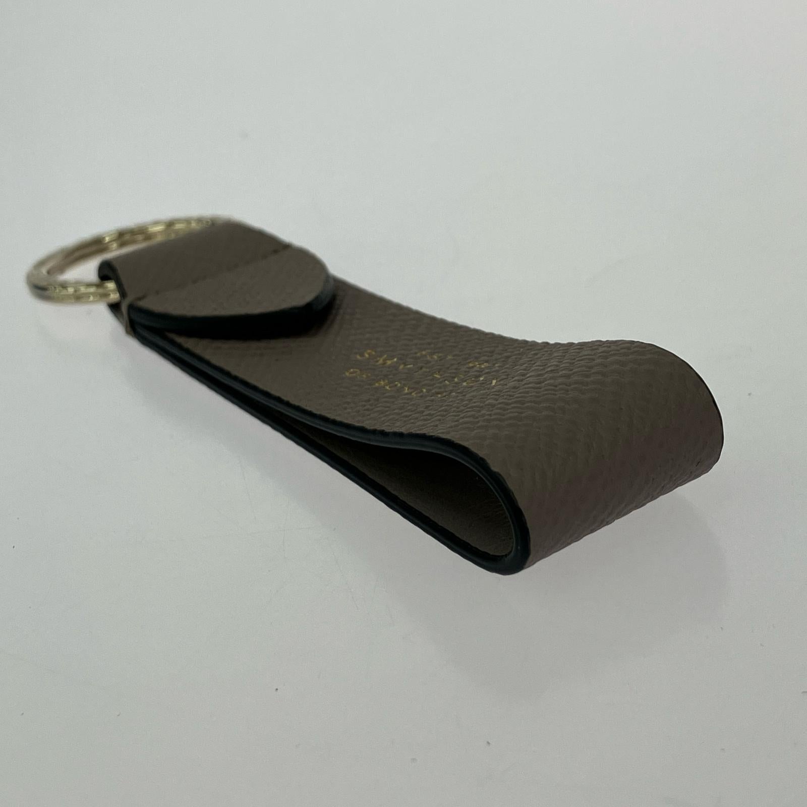 その他アクセサリー SMYTHSON キーリング/GRY グレー