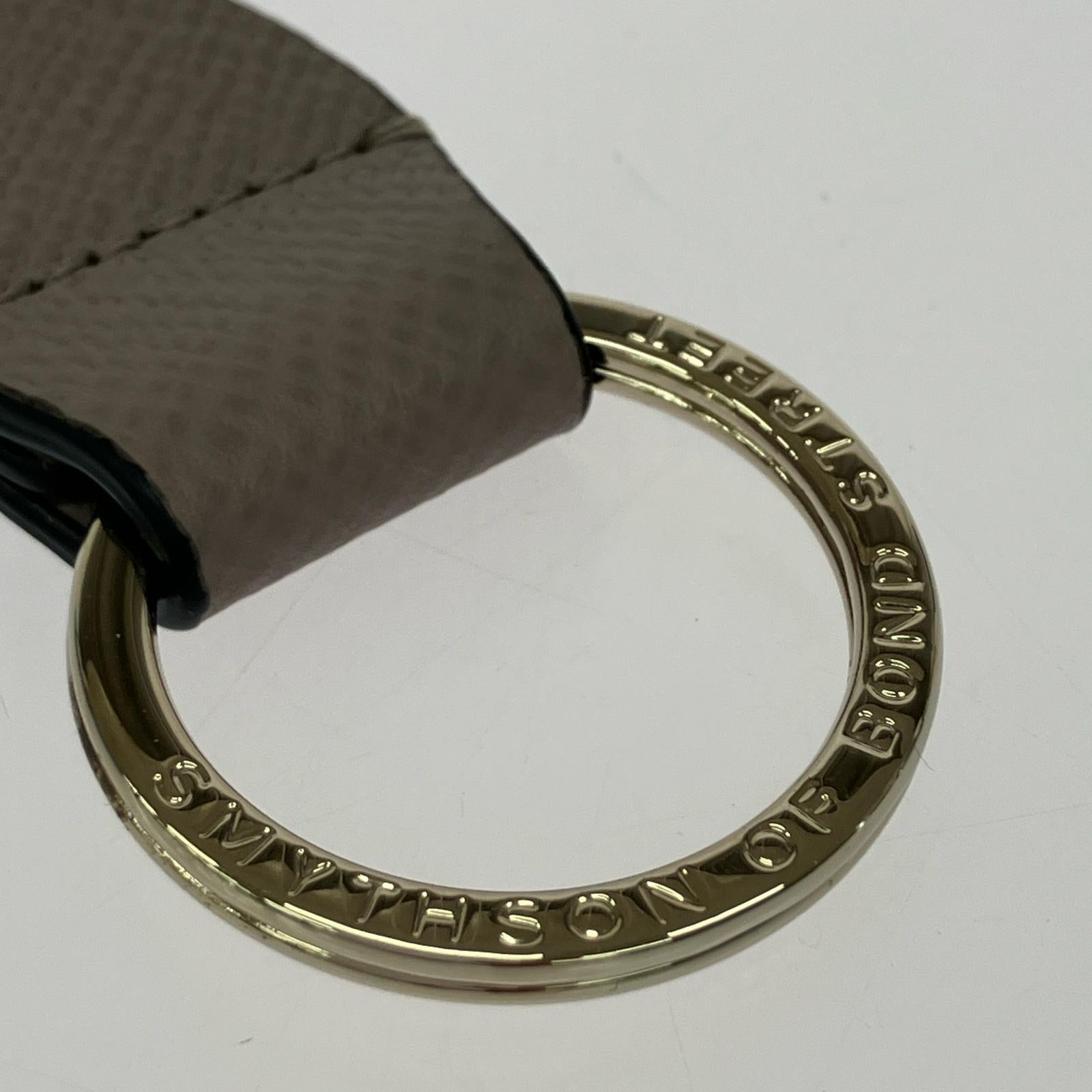 その他アクセサリー SMYTHSON キーリング/GRY グレー