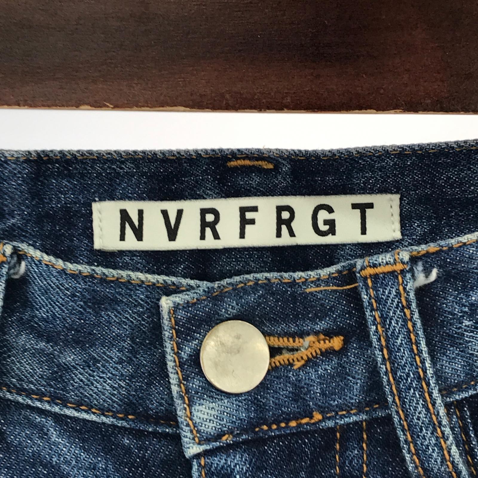 デニムパンツ NVRFRGT 3D Twisted Jeans 1 ブルー