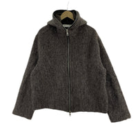 パーカー FULL ZIP HOOD mole grey mohair 44 44 ブラウン