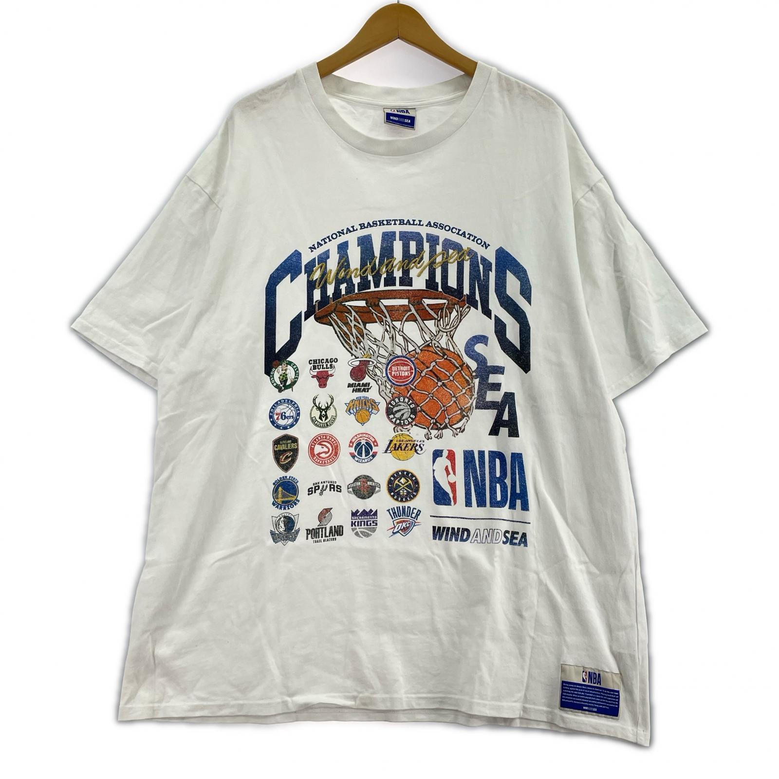 半袖Tシャツ WIND AND SEA NBA CHAMPION TEE XL LL ホワイト