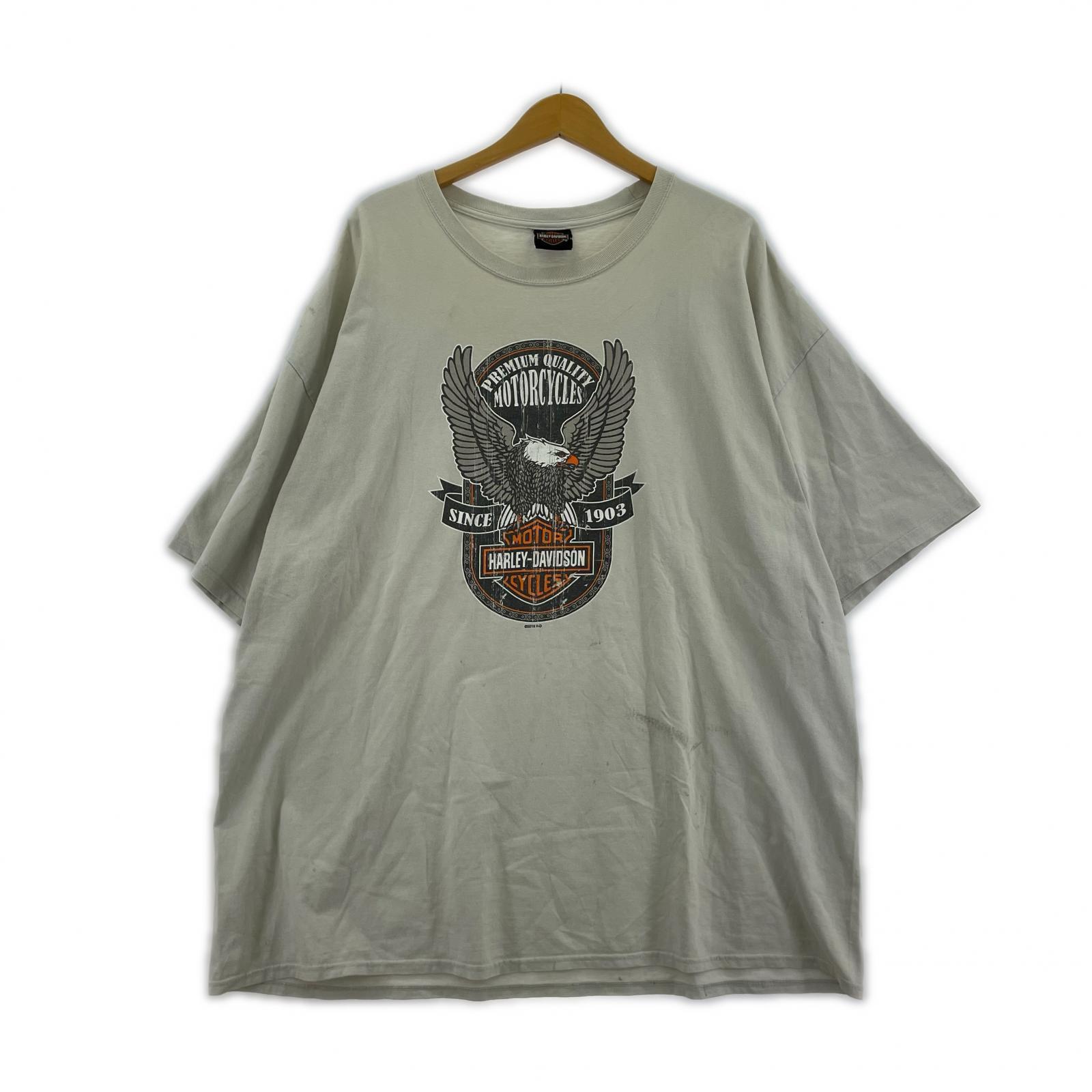 半袖Tシャツ 両面プリント 3XL ホワイト