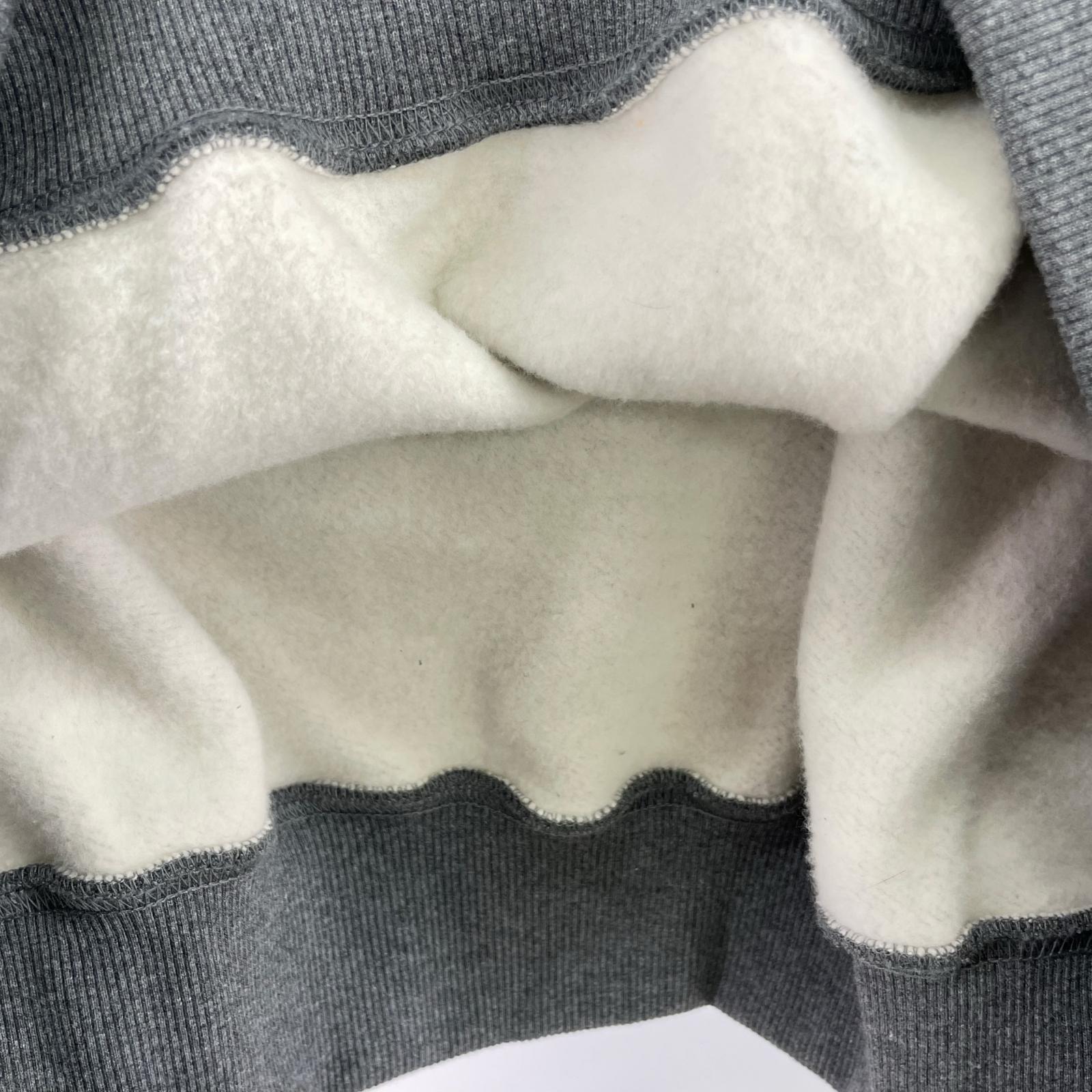 スウェット LQQK STUDIO PINTUCK CREWNECK XL グレー