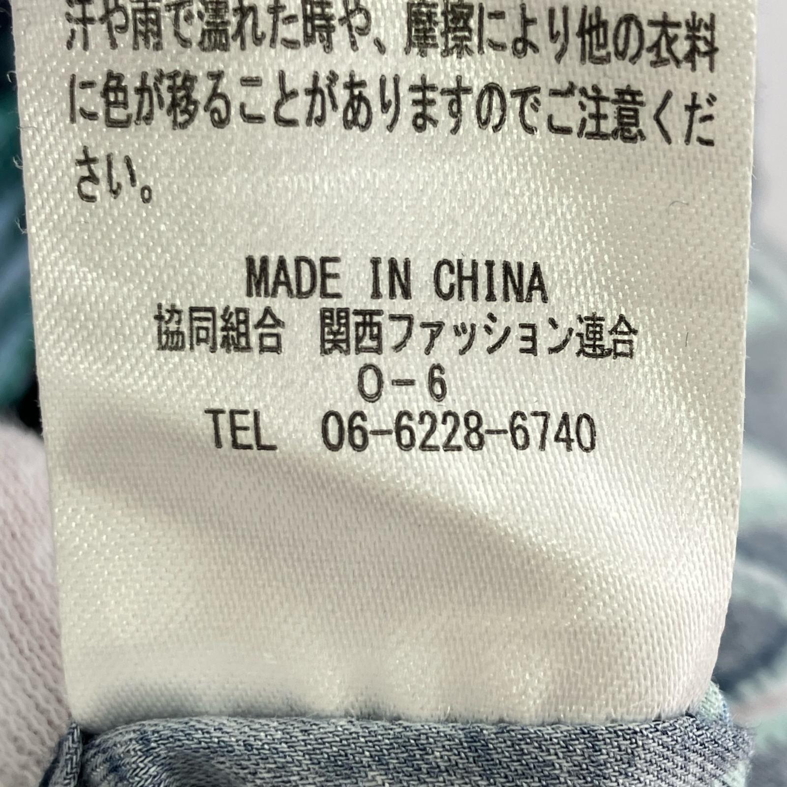 半袖シャツ 花柄シャツ ネイビー (L) L ネイビー