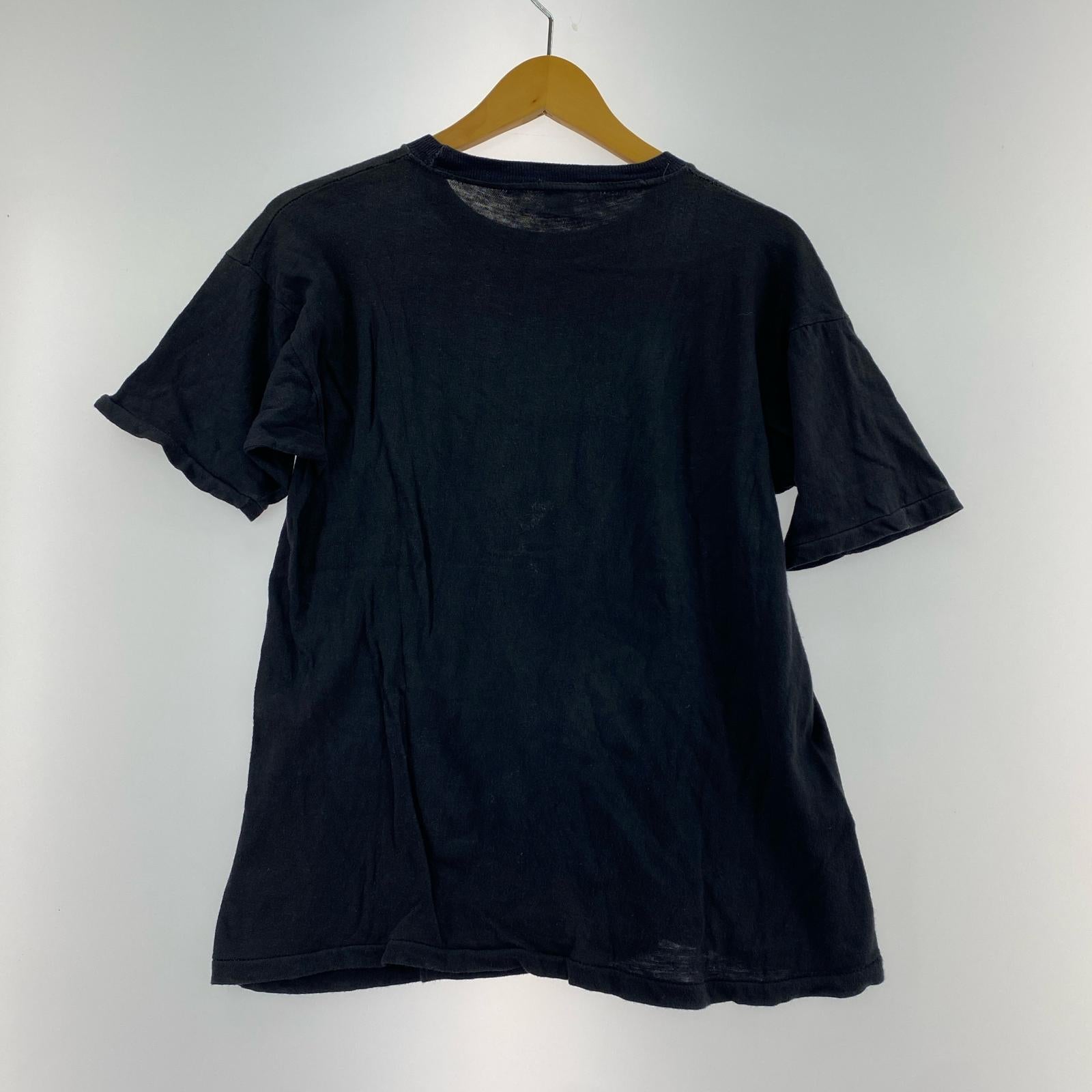 半袖Tシャツ 80s George Michel パキ綿 Tシャツ (L) ブラック L ブラック