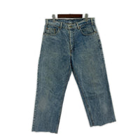 デニムパンツ 80s 603-0217 カットオフ デニムパンツ(33) ブルー